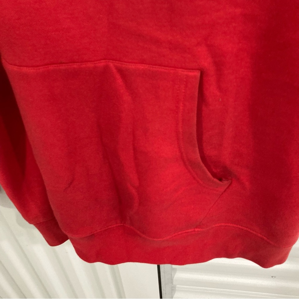 Staple Red Hoodie with Sequin Bird Design - Picture 8 of 14